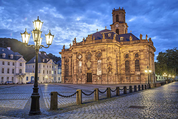 Ludwigskirche bei Nacht